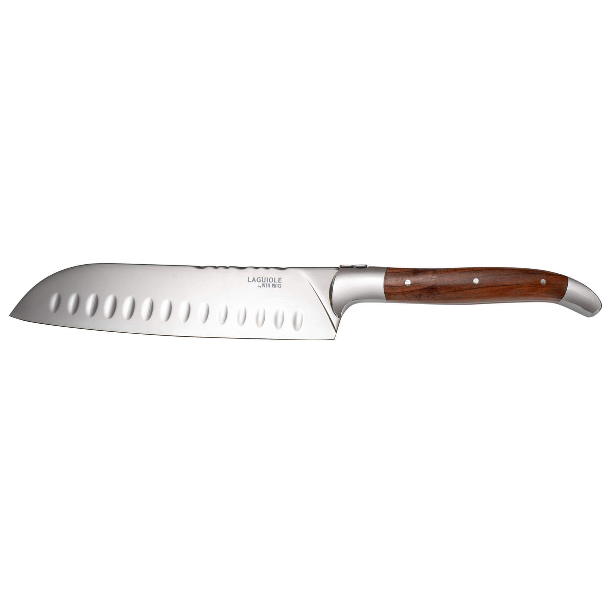 Vita Vinci Prestigio Santokumesser mit Schneidebrett (2-teilig) - Palisander