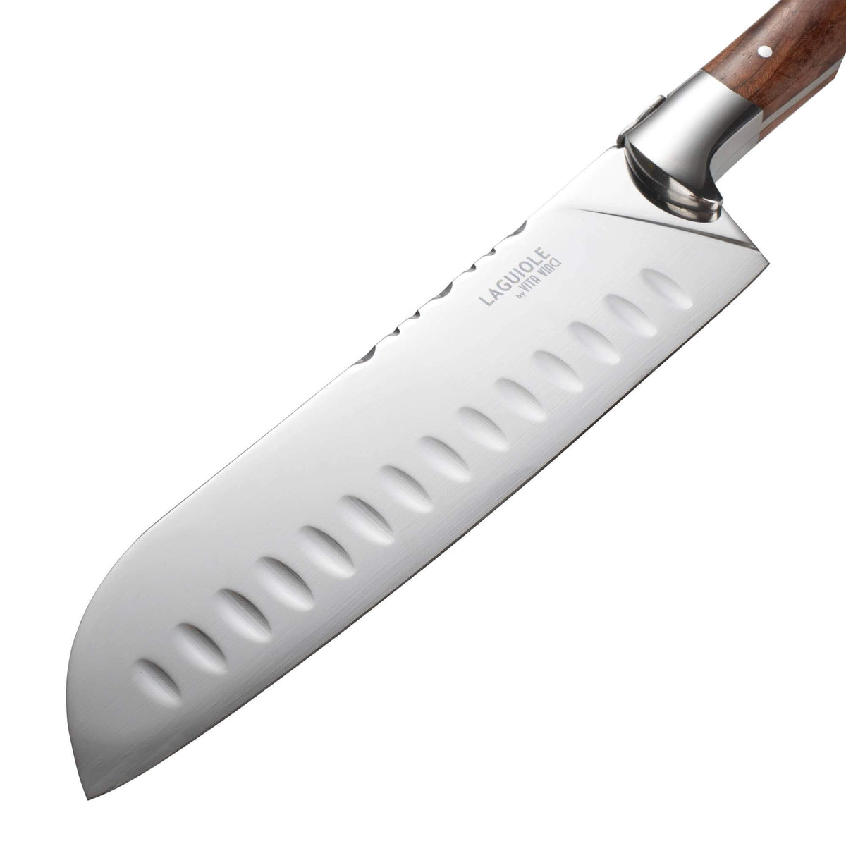 Vita Vinci Prestigio Santokumesser mit Schneidebrett (2-teilig) - Palisander
