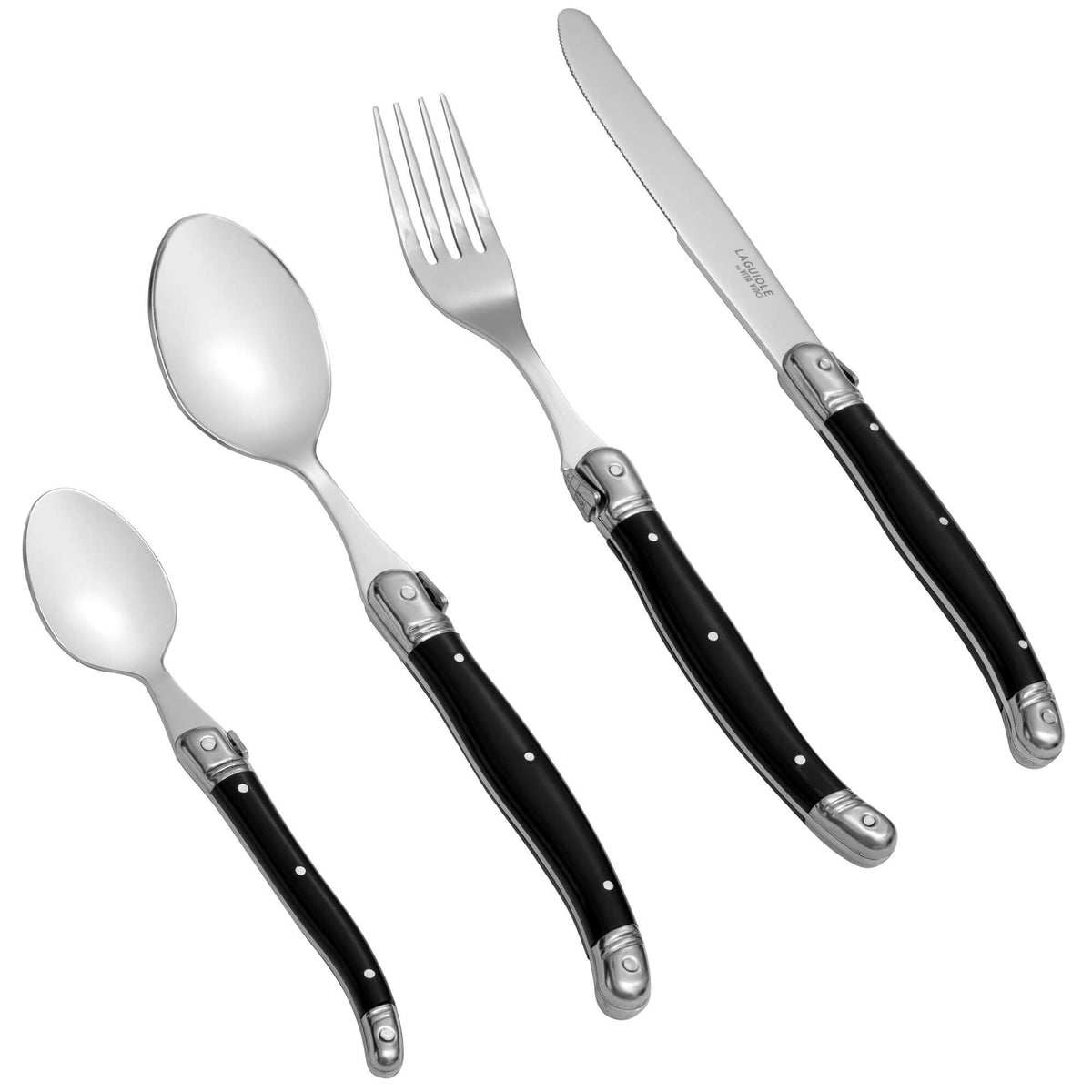 Vita Vinci Avanza Besteckset (24-teilig) - Schwarz
