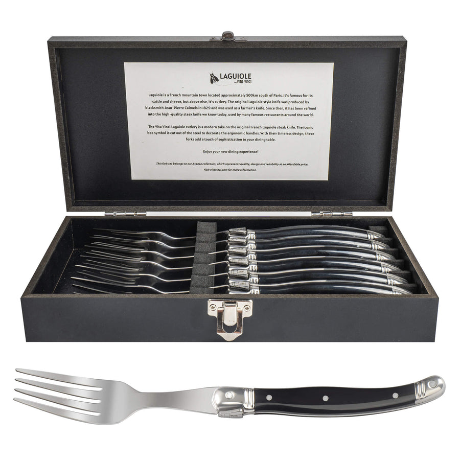 Vita Vinci Avanza Vorken Set (6-delig) - Parelmoer Wit