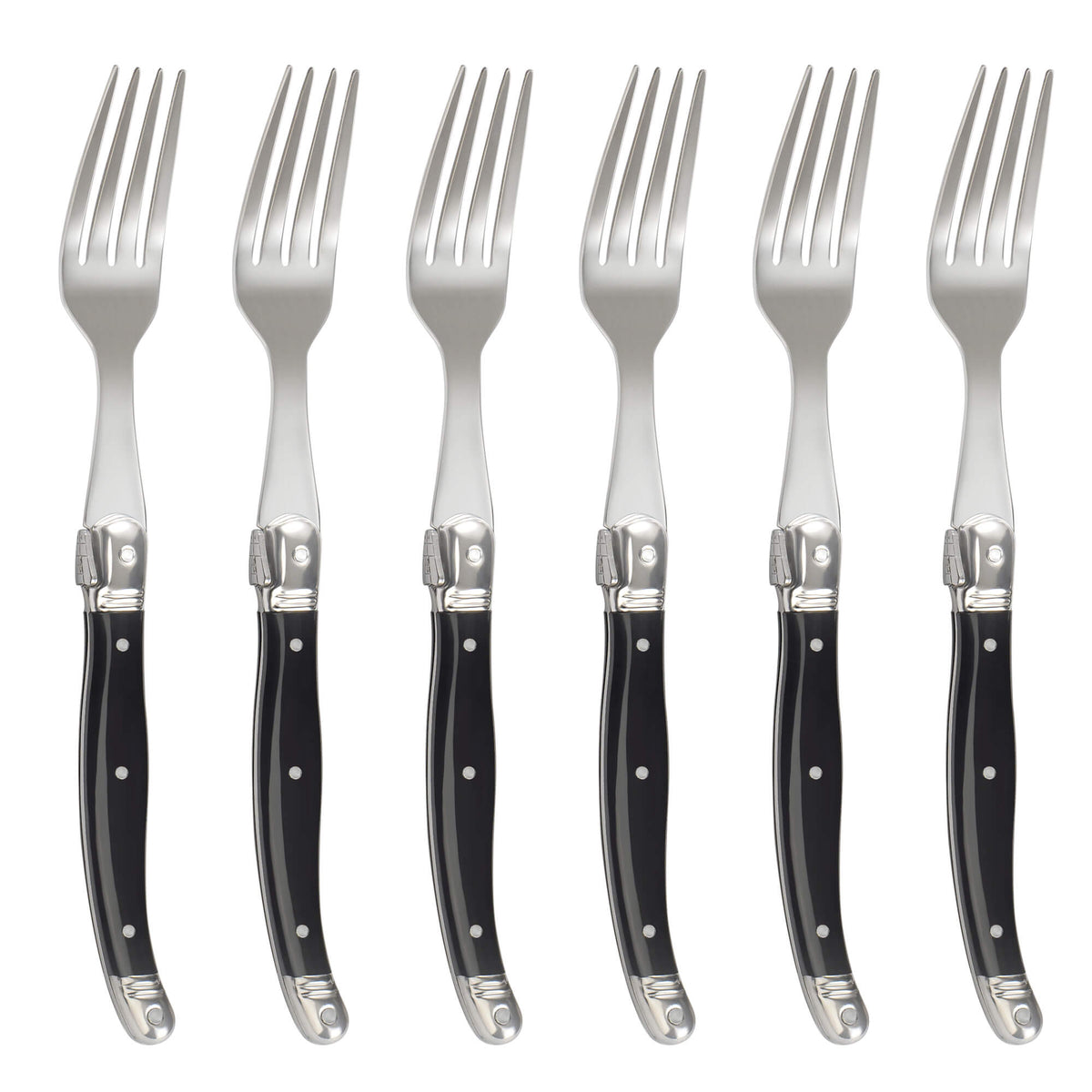 Vita Vinci Avanza Gabel-Set (6-teilig) - Schwarz