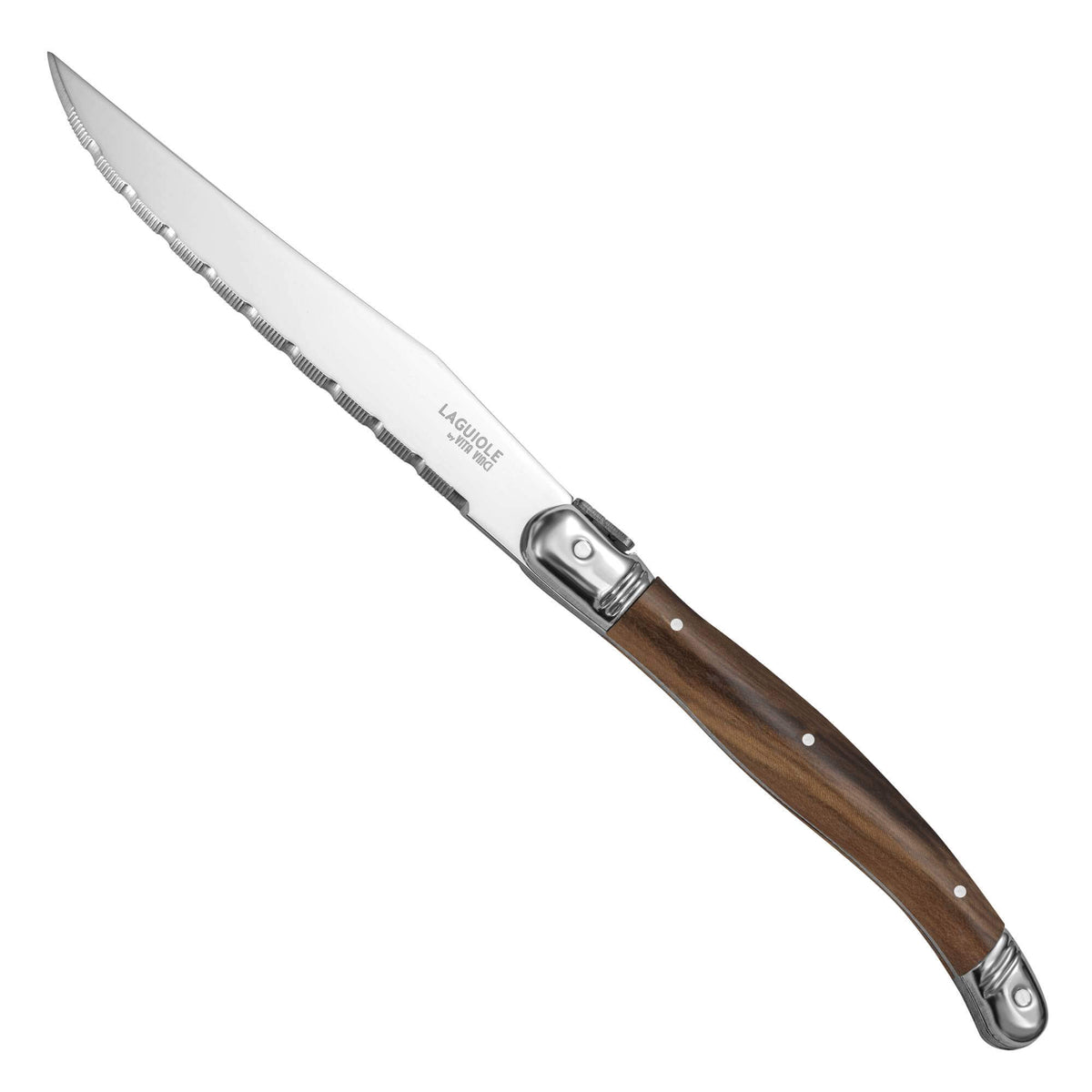 Vita Vinci Avanza Steakmesser-Set (6-teilig) - Dunkle Holzoptik