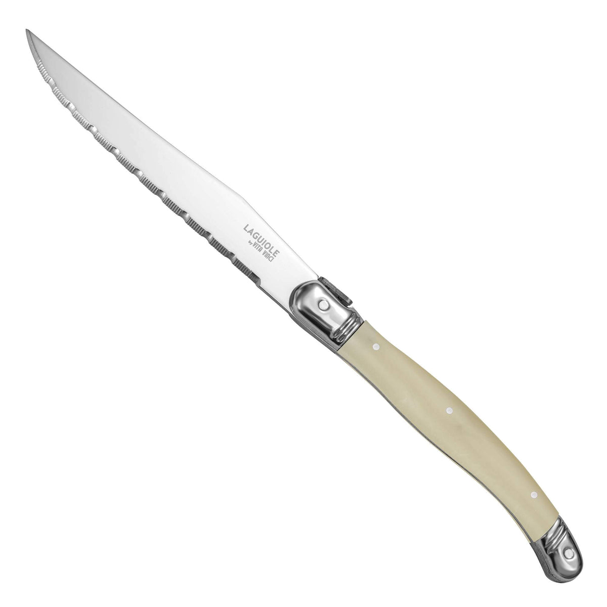 Vita Vinci Avanza Steakmesser-Set (6-teilig) - Perlmuttweiß