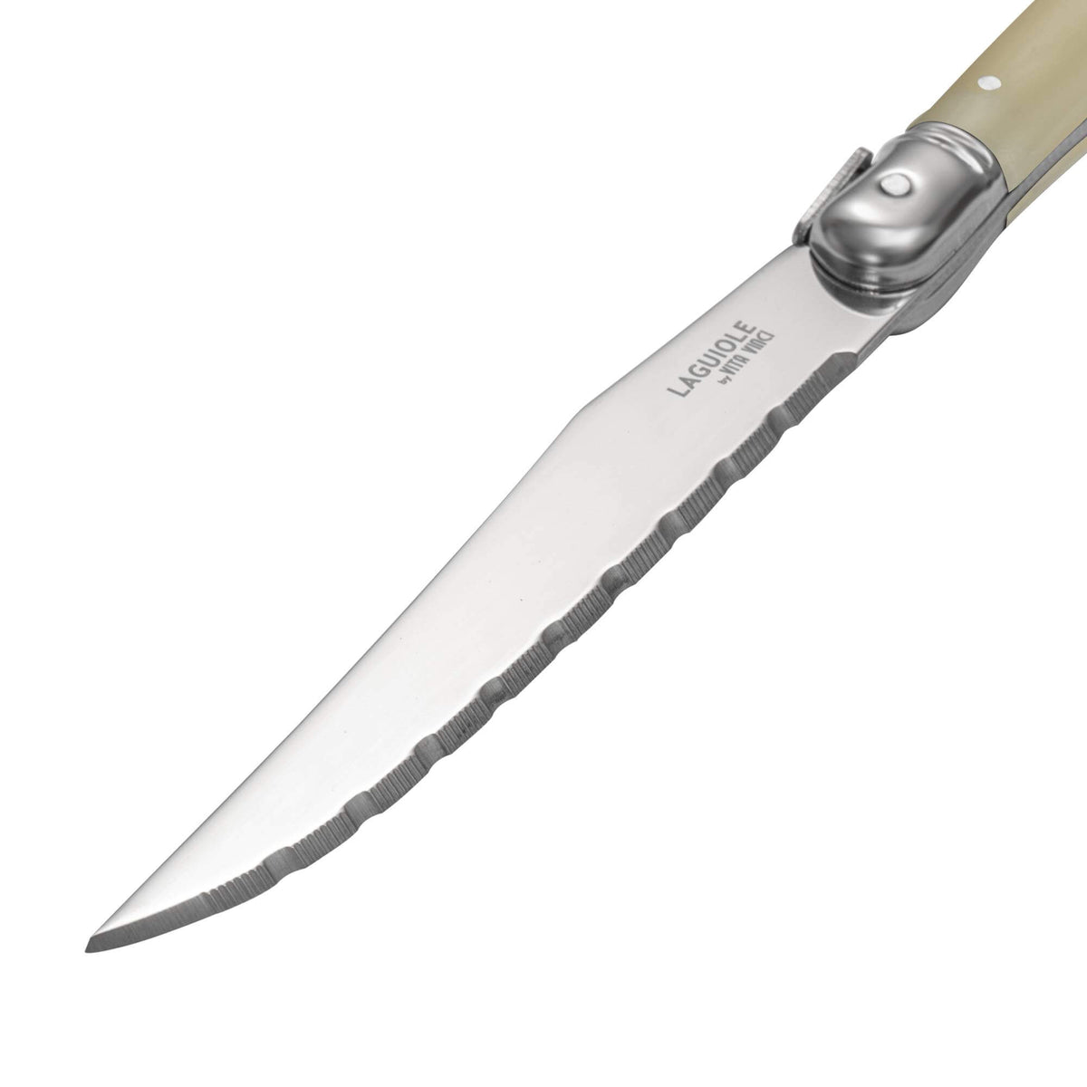 Vita Vinci Avanza Steakmesser-Set (6-teilig) - Perlmuttweiß