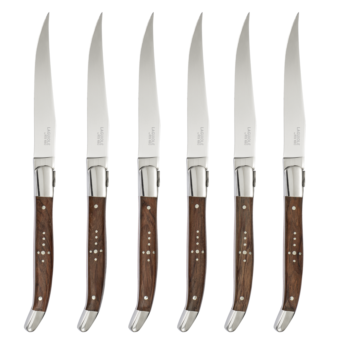 Vita Vinci Prestigio Steakmesser-Set (6-teilig) - Palisander