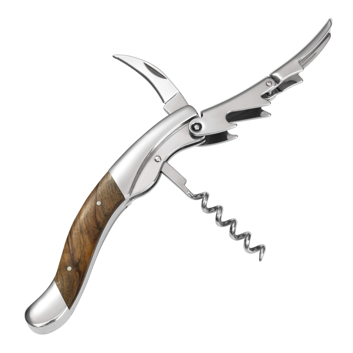 Vita Vinci Avanza Weinset mit Prestigio Korkenzieher (6-teilig) - Olivenholz